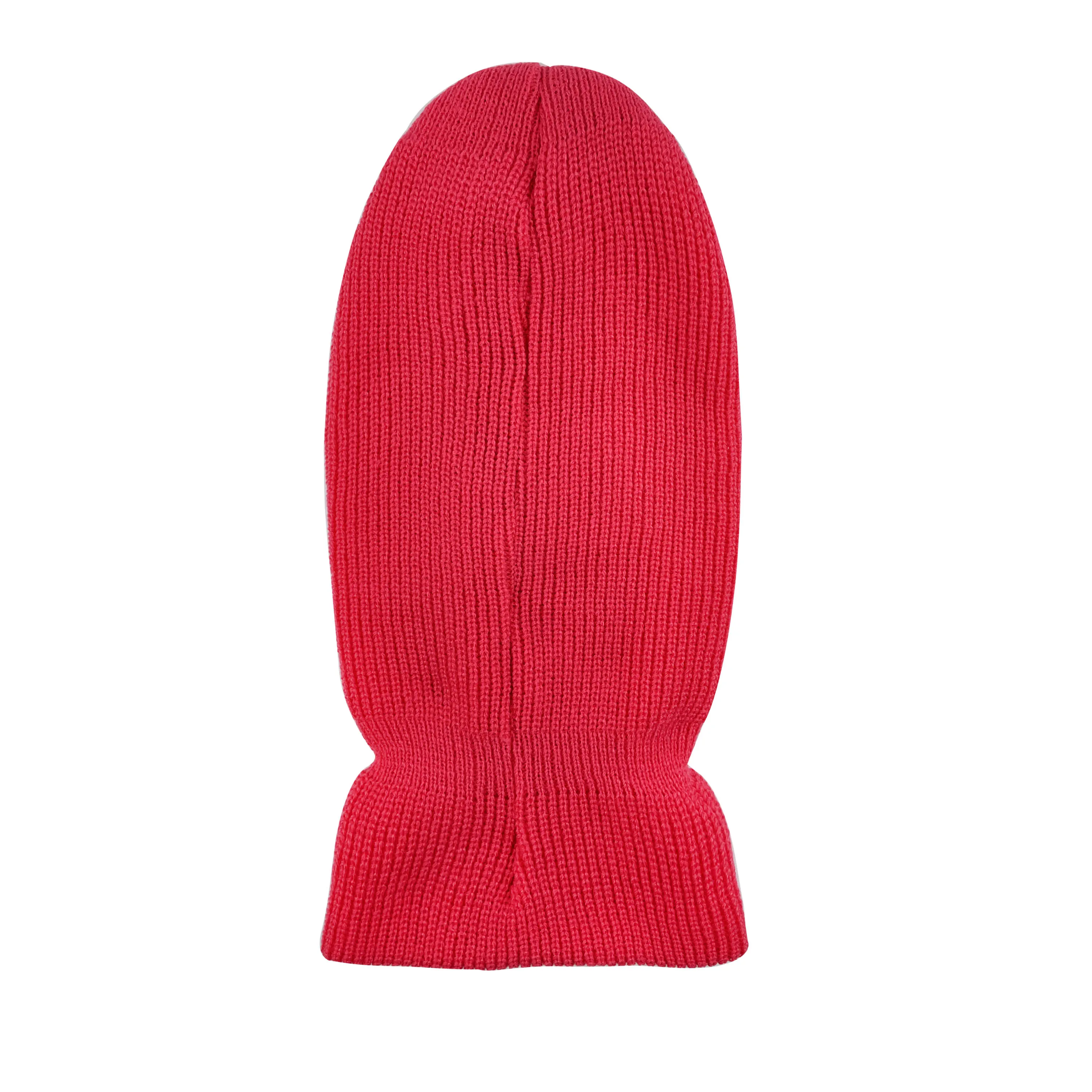 custom hemp floor beanie mask hat full face mask balaclava hat 3 holes ski cycling mask hat