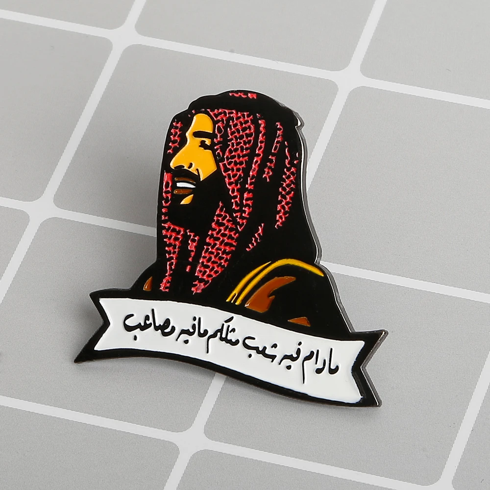 Manufacturer Custom Badge Brooch Metal Enamel Pin Gift Saudi Brooch Pin Badge Saudi Arabia Souvenir