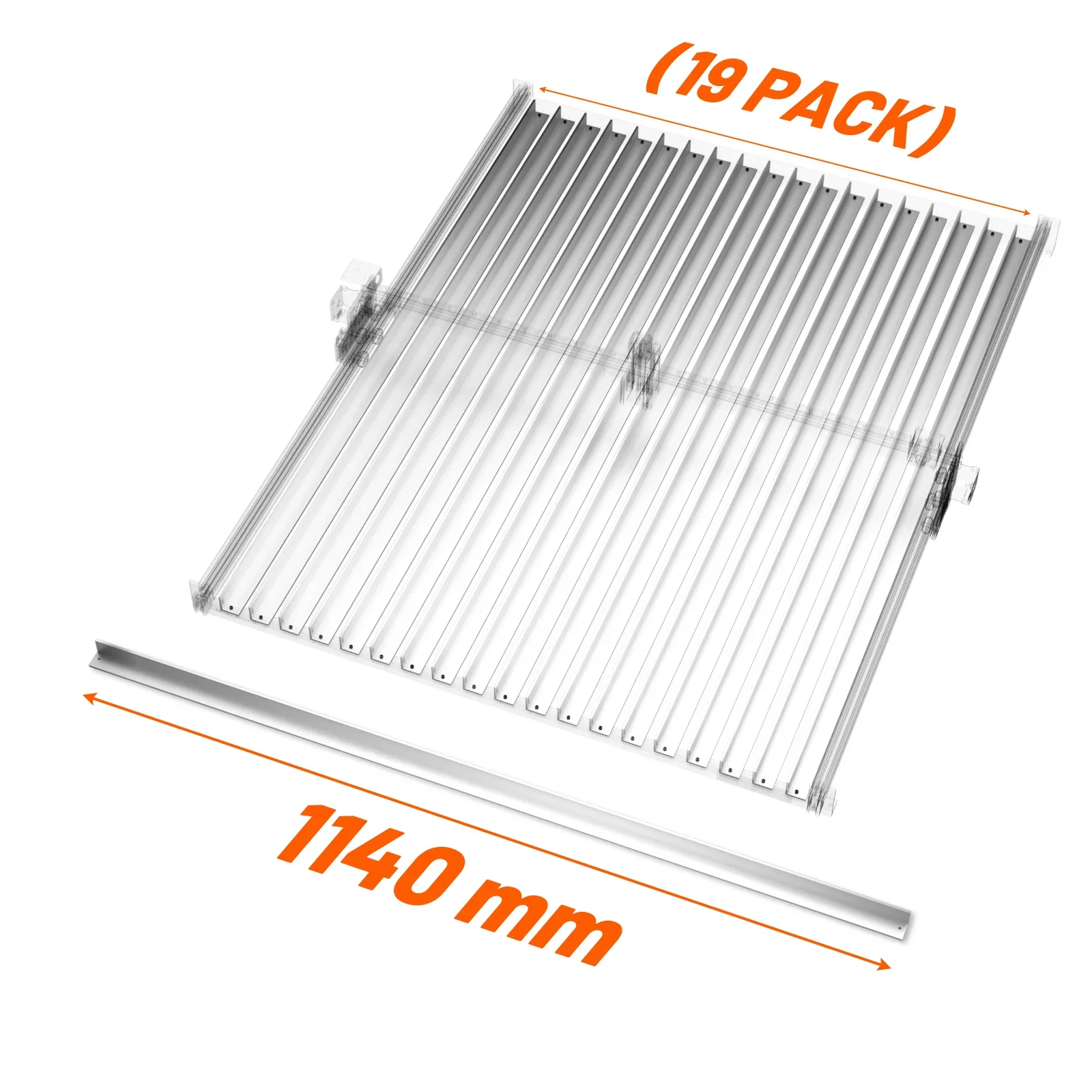 Free shipping 1030*750mm Flat Extension Cutting Panel for NEJE Max 4 Laser Engraver (After Y-axis enlarges)