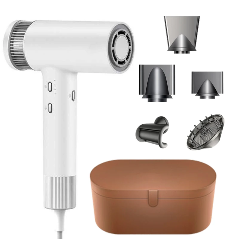 NEW Lightweight 1600W 110V BLDC 110000 RPM Hair Dryer Professional Salon Use Blow Dryer Hot And Cold Hammer Dryer