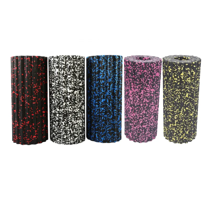 Wholesale Home Gym EPP Foam Roller Colorful Glaze Hollow Gear Yoga Column For Leg Back Massage
