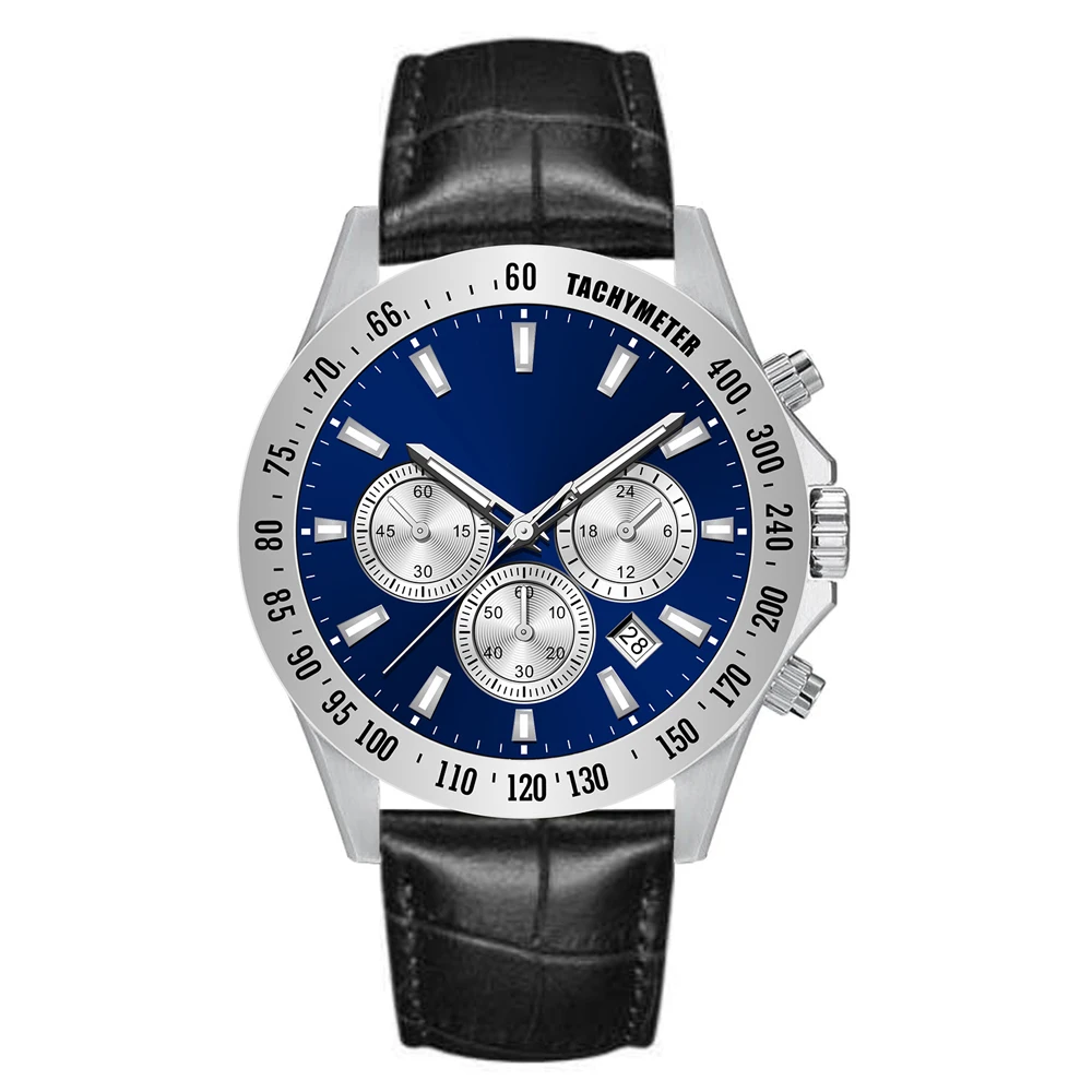 luxury men chronograph watches 2023 waterproof watch stenestel quartz sr626sw price of watch fast delivery in 7 days