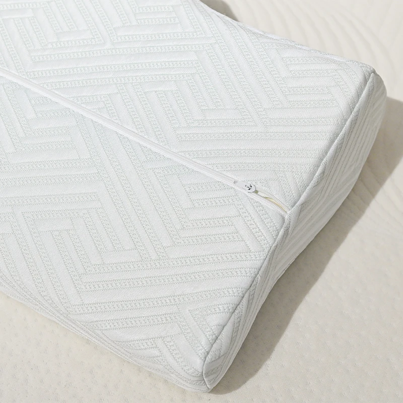 OEM ODM Bio-based Anti-bacterial Gel Pu Memory Foam Cervical Pillow with Customized Color Box