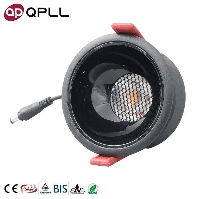 Высокая яркость офиса отеля ресторана алюминий 20 Вт Точечный светильник COB встраиваемый потолочный Светодиодный точечный светильник