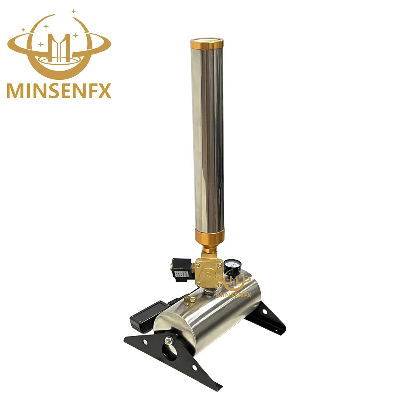 MINSEN 100W Electric Paper Compressed Air Confetti Cannon rainbow machine festivale confetti machine