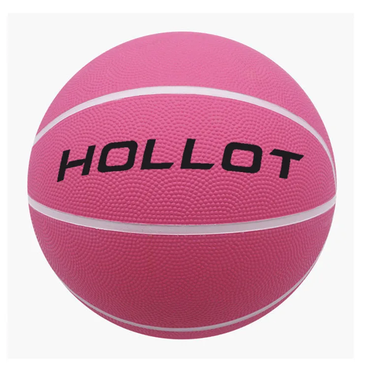 Wholesale Size 7 Outdoor Orange Color Basketball Ball Custom Promotional Rubber Basketball