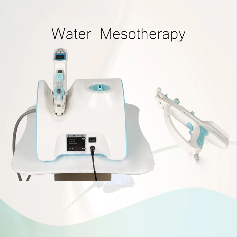 2024 Portable 5pin 9pin Vital Injector  Mesogun Injector Water Mesotherapy Machine  for Anti-againg Wrinkle Remoal