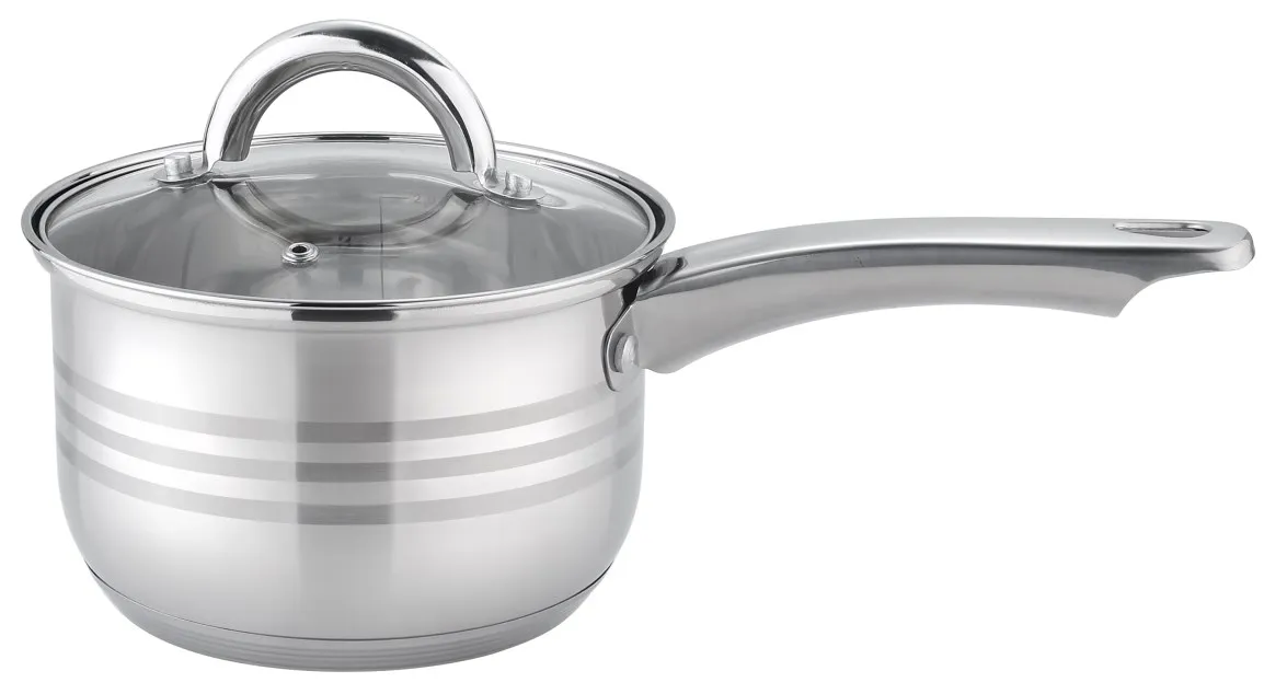 Induction Bottom German Style Stainless Steel Cookware Set Casserole Pot Set