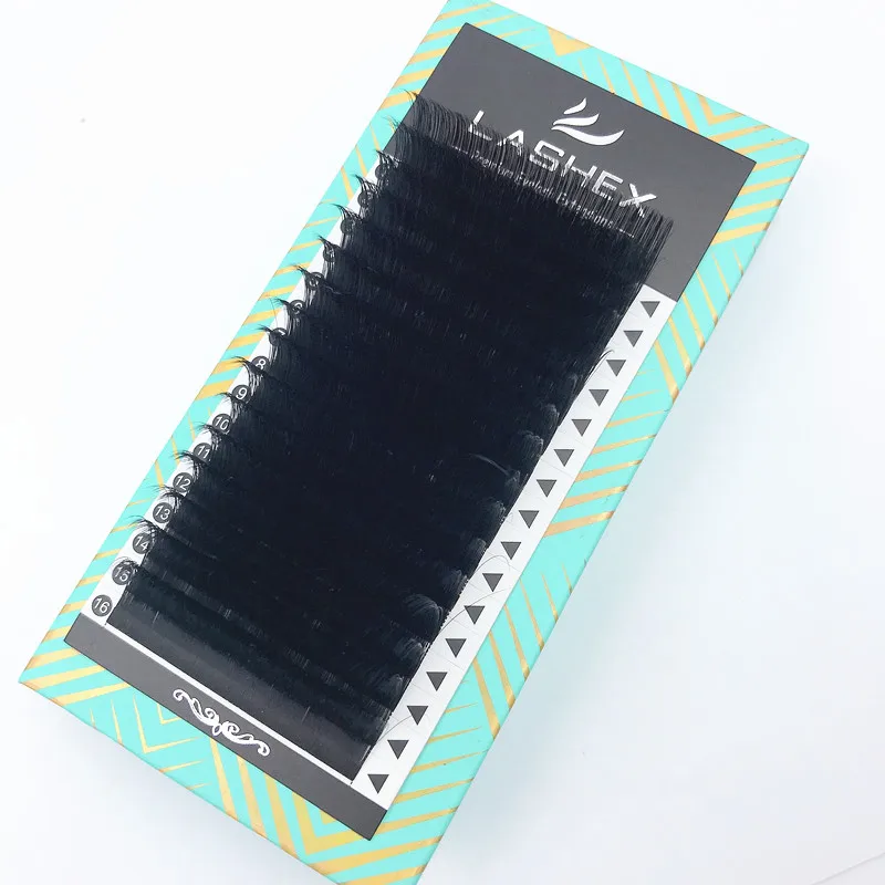 Russian Volume Silk Individual Eyelash Extension Private Label Mega Volume Lashes Cashmere Mink Eyelash Extension