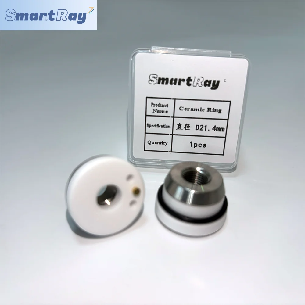 SmartRay D21.4-OSPRI-3D Laser Ceramic Ring D21.4mm for MAX Fiber Laser Cutting Head