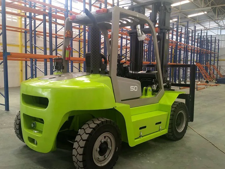 Chinese Top Brand ZOOMLION 5 Ton Mini Diesel Forklift FD50Z with High Efficiency for Sale