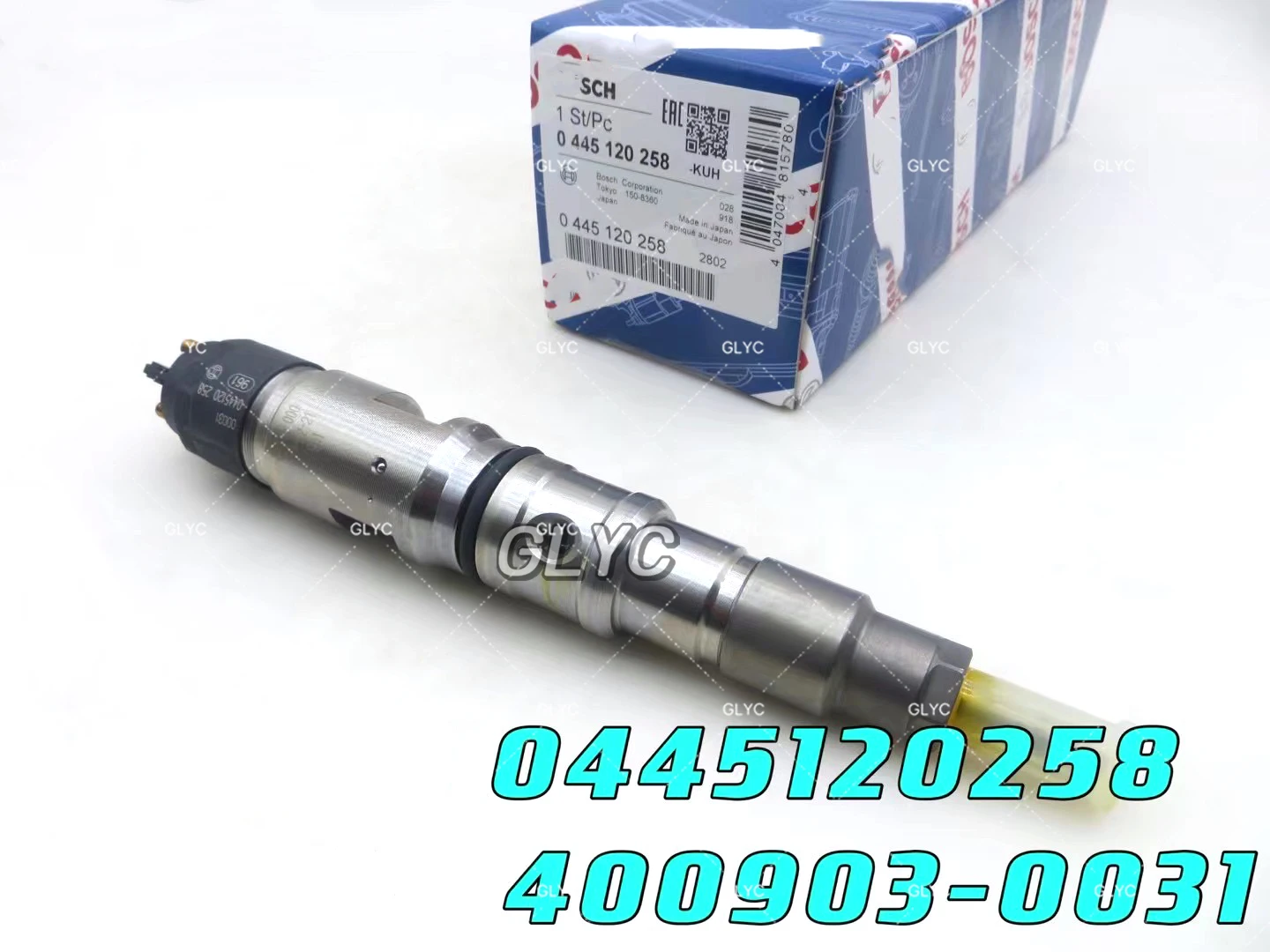 0445120258 400903-0031 Injector for Bosch 0445 120 258 0445-120-258 Control Valve F00RJ02429 Nozzle DLLA150P2214 for Doosan
