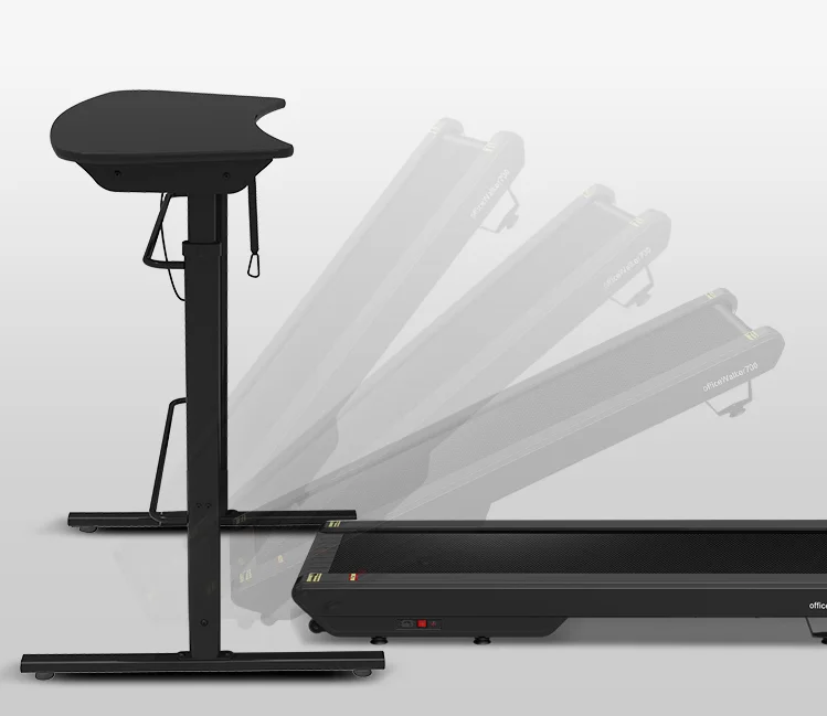 Foldable smart a treadmill with desk adjustable and electric treadmill, walking treadmill machine