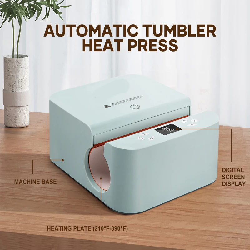 Automatic Mug Heat Press Machine DIY Sublimation Auto Pressure Tumbler Heat Press