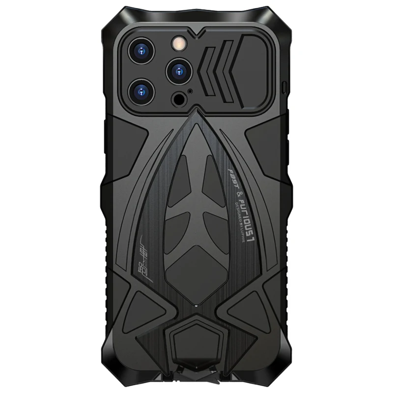 n Stock Armor Rugged Case Hybrid Cell Phone Cover Metal Phone Case for iPhone 13 mini