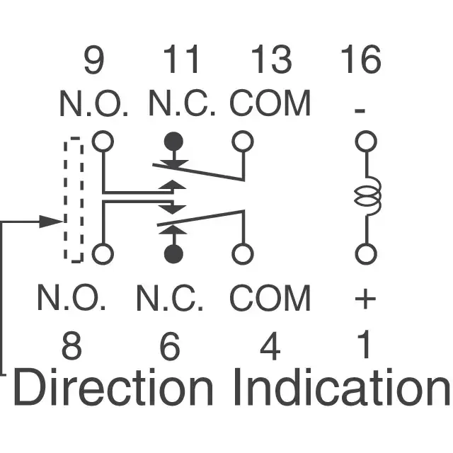 DS2Y-S-DC24V DS2Y-S-24VDC DS2Y-S-DC12V DS2Y-S-DC5V General Purpose Relay DPDT Through Hole 2A 5VDC to 24VDC