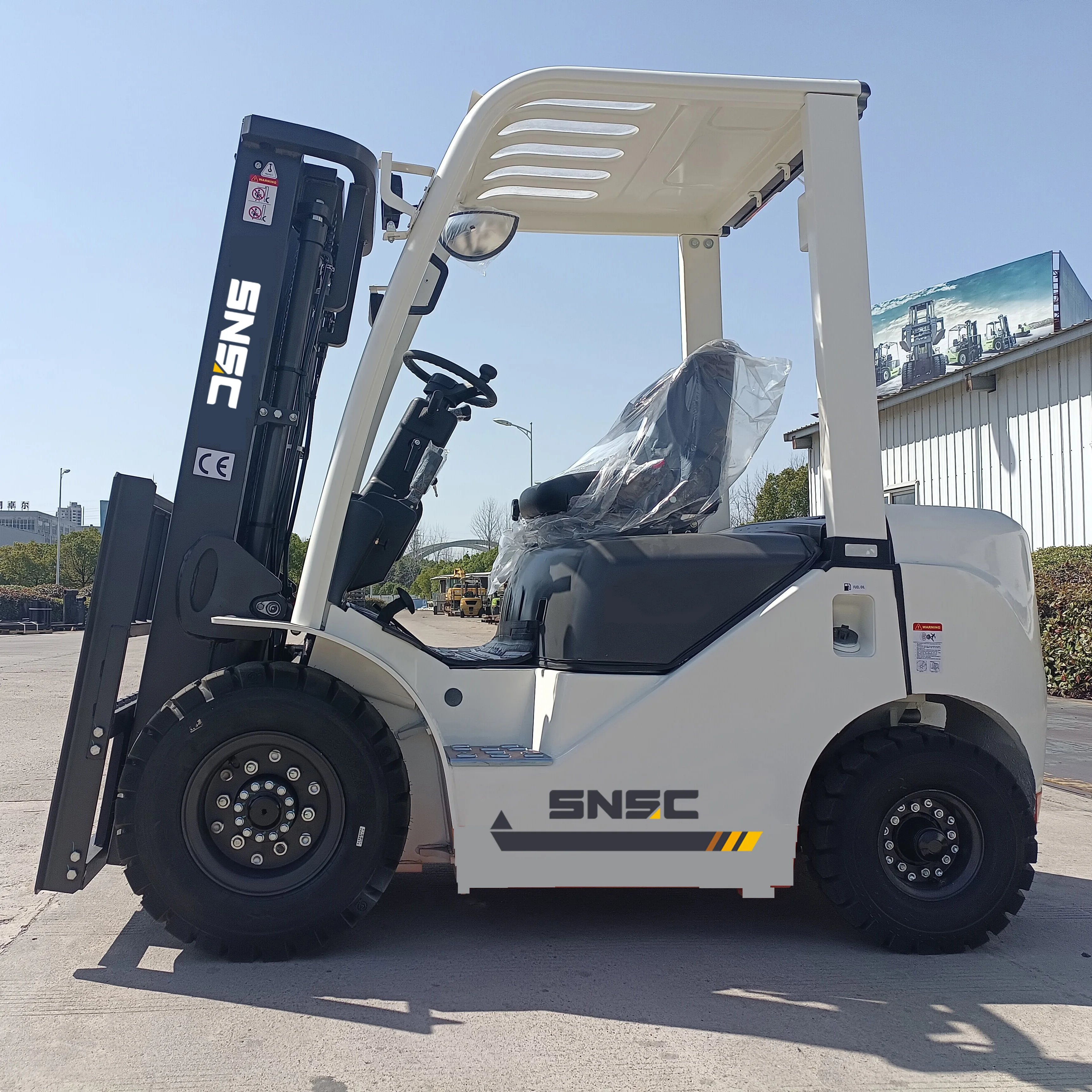 Carretilla elevadora 2 тонны 2,5 тонн дизельный вилочный погрузчик с контейнерной мачтой