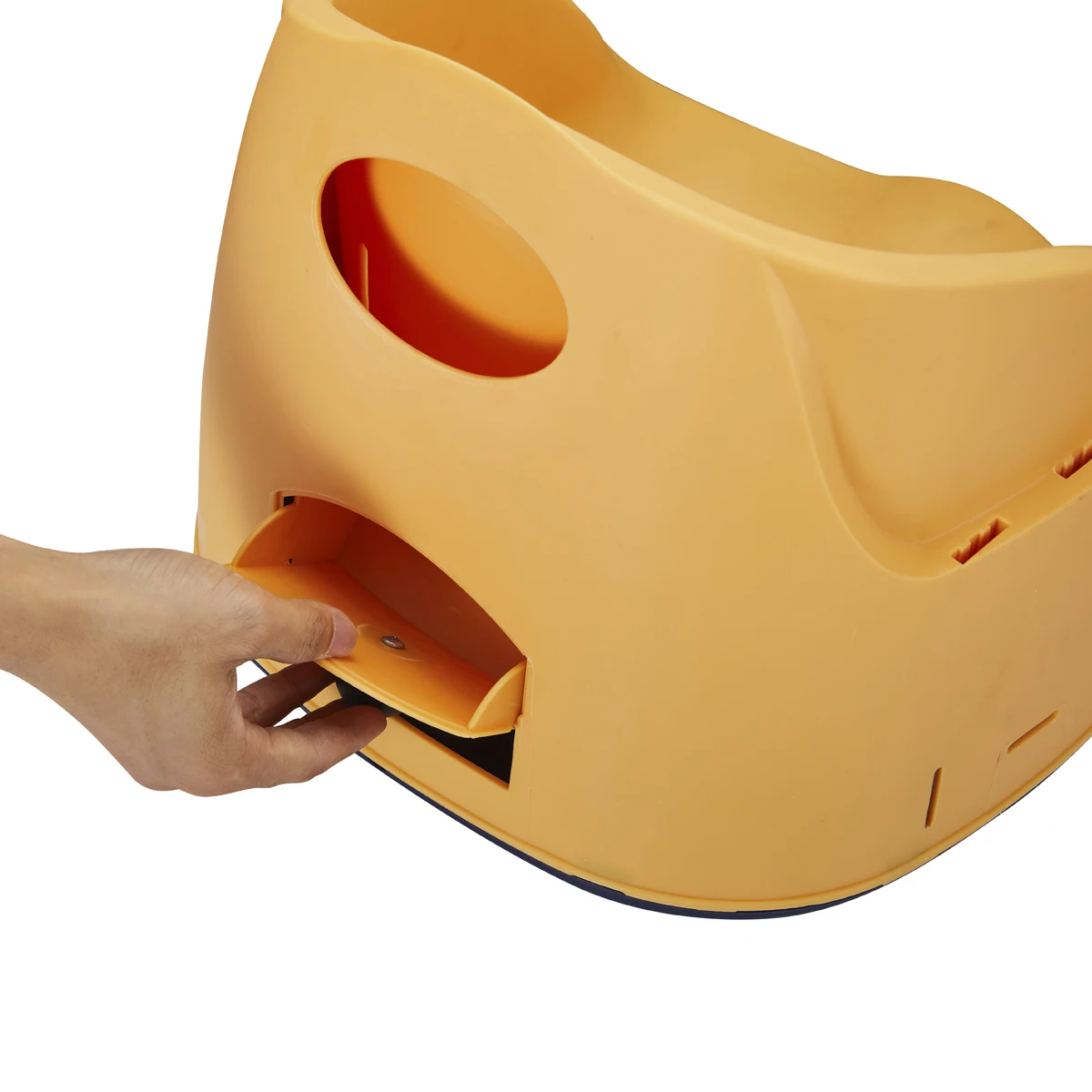 2022 NEW ARRIVAL Yellow Dog Baby Booster Chair with Adjustable tray and soft seat cover for baby anywhere to go and travel chair