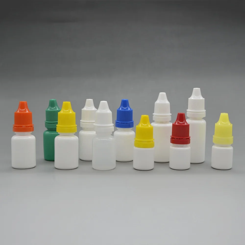 cheap factory price high quality plastic eye drops packaging eye dropper bottle small 10ml LDPE sterile eye dropper vials