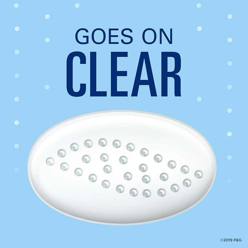 Private label invisible 48 hour odor defense clear antiperspirant gel deodorant