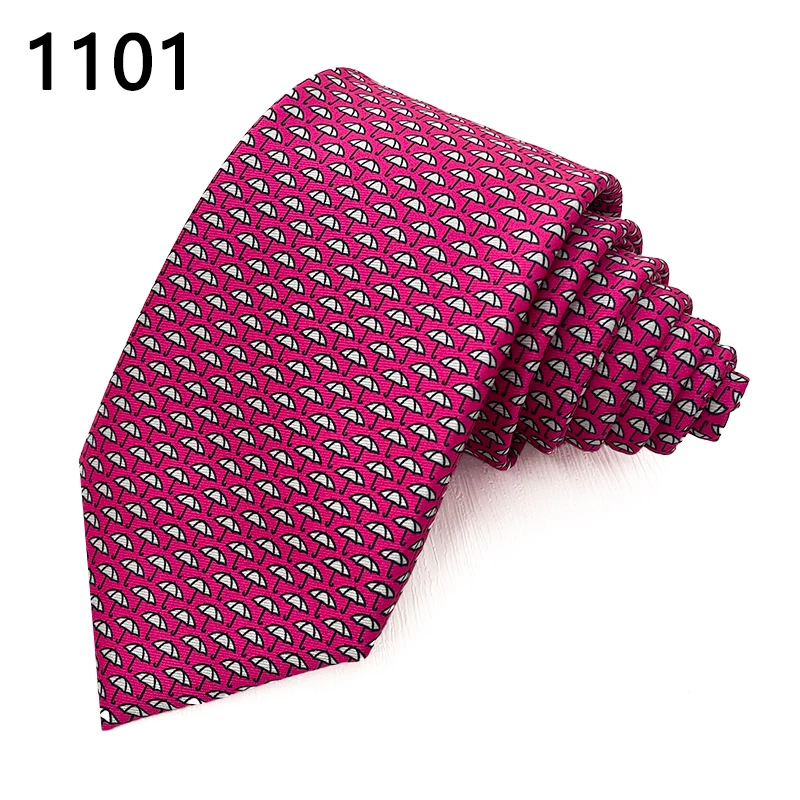 Watermelon Lemon Fruit Design Painted Eggshell Printed Polyester Neckties Wholesale Tie Factory