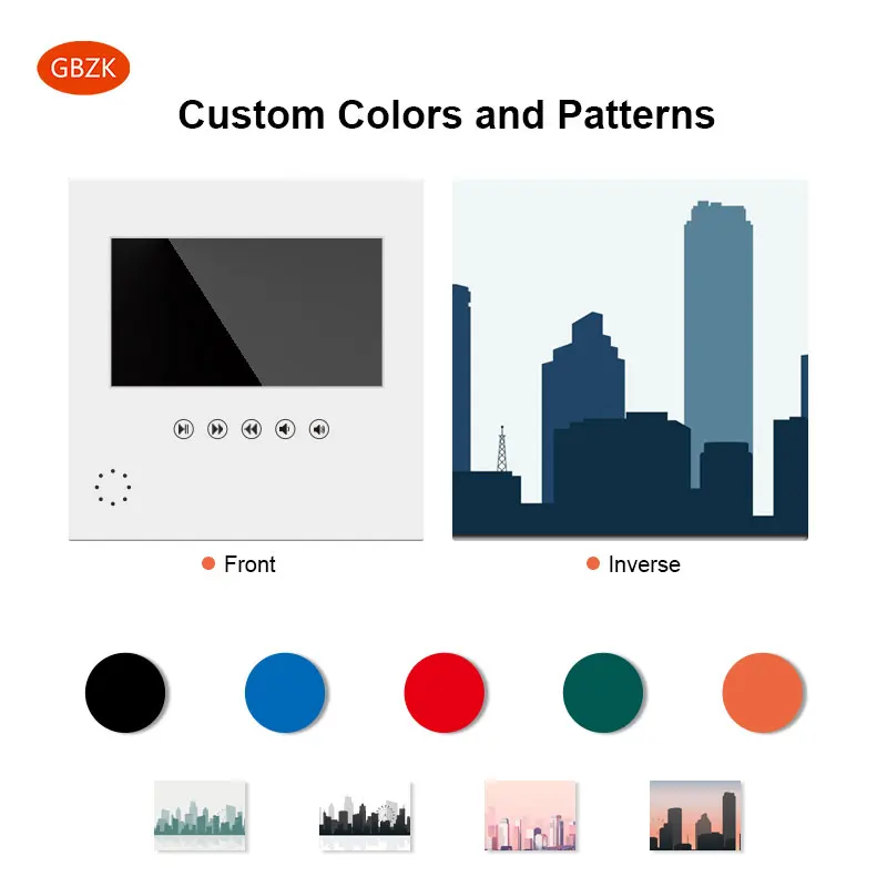 4 inch Mini Small Restaurant Tabletop LCD Advertising Equipment Wall Mounted and Standing Digital Signage Screen