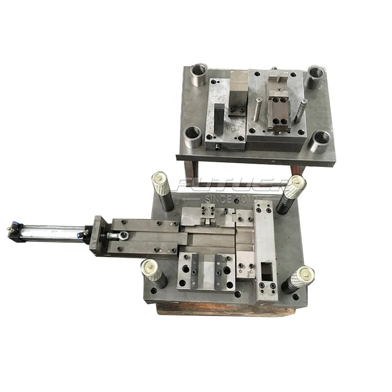 Flag welding hinge machine production line and flag welding hinge equipment automatic mold