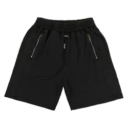 Retro do old splicing mens gym sweat shorts custom print logo nylon mesh sports running cargo shorts for men