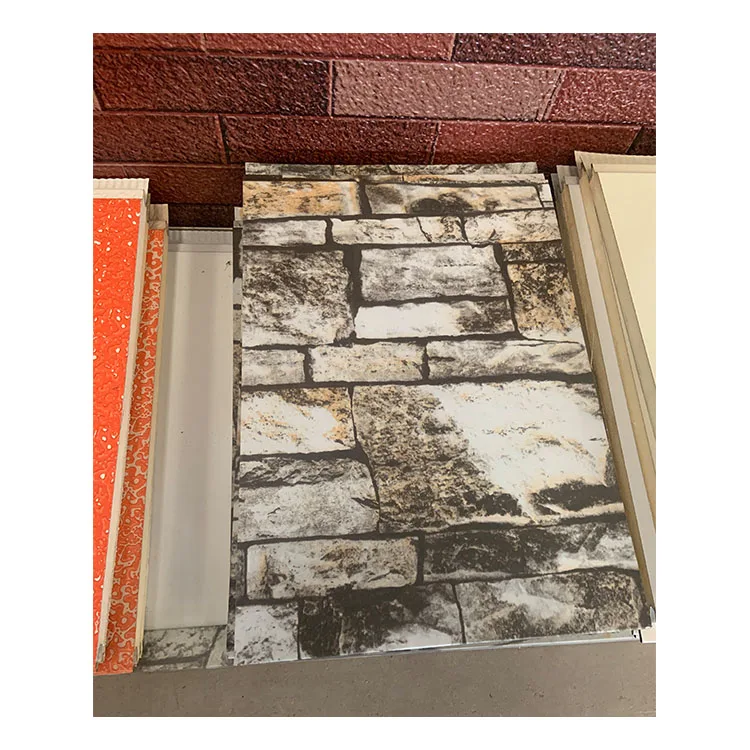 Bulk Order Color Steel Sandwich Precast Wall Panel Easy Installation Exterior Wall Sandwich Panels