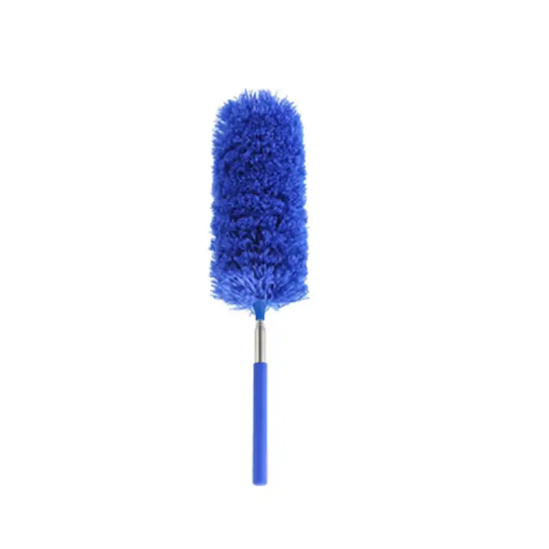 DLL42 Household Ceiling Blinds Cleaner Bendable Washable Cleaning Brush Extension Pole Portable Microfiber Duster