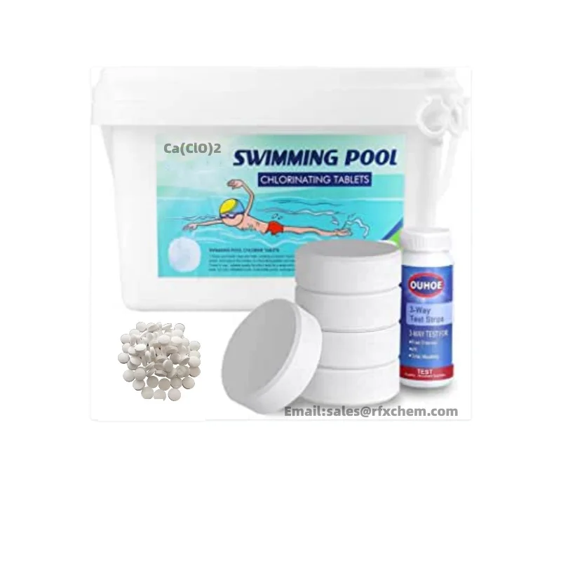 pool granular chlorine 70% 65% water treatment chemical calcium hypochlorite NSF