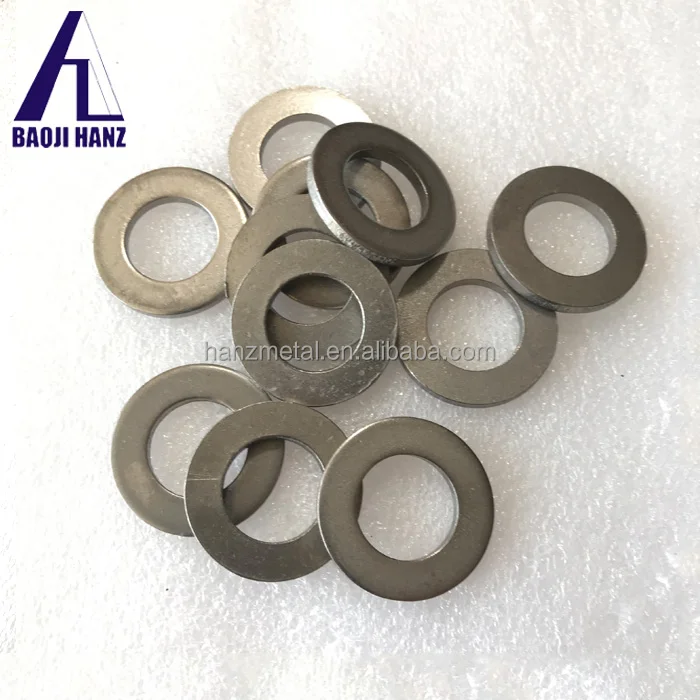 China customized fasteners gr5 flat thin m6 m8 m10 titanium washers split