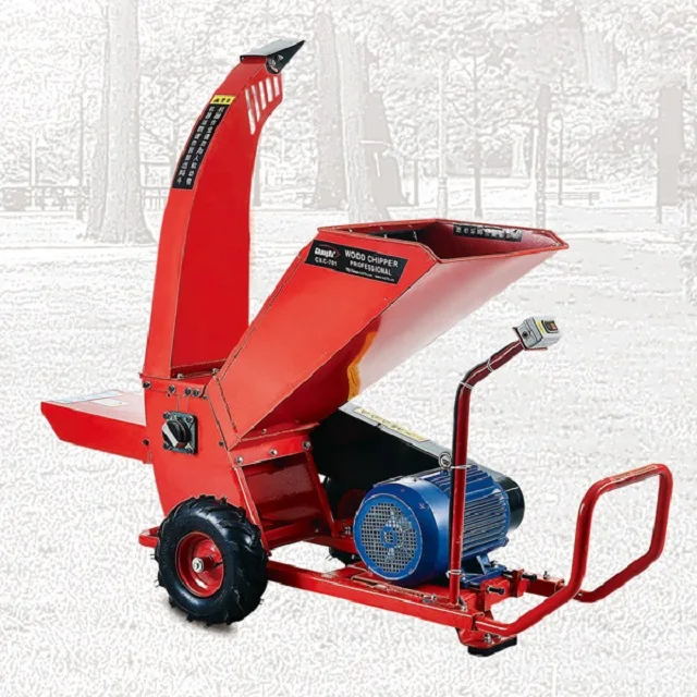 high quality fast delivery electric gasoline diesel mobile wood chipper tree branch cutting machine wood chipping machine