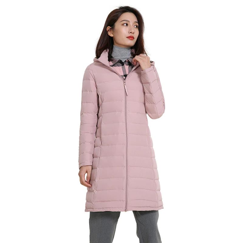 High Quality And Low Price Jackets  Ladies Mid-length Winter  Feather Down Coats