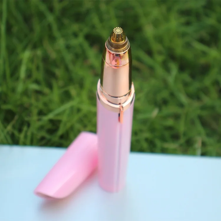 
2020 Mini Portable Pain-free Epilator USB Brows Hair Remover Best Rechargeable Electric Eyebrow Trimmer 
