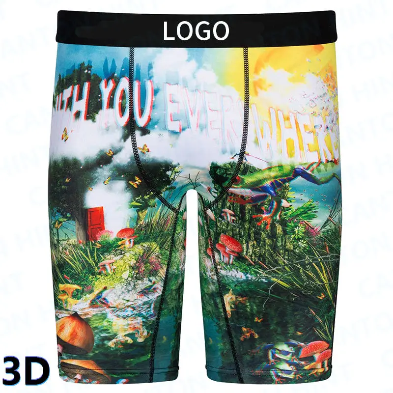 OEM Custom Logo New Style Fashion Kids Custom Boys Print Boxers Briefs Underwear for Boys Sports Boxer Shorts
