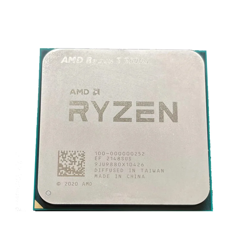 Новый AMD R5-5600G лоток процессор AM4 настольный 7nm носить Radeon 6-ядерный 12 нить 3 9 ГГц