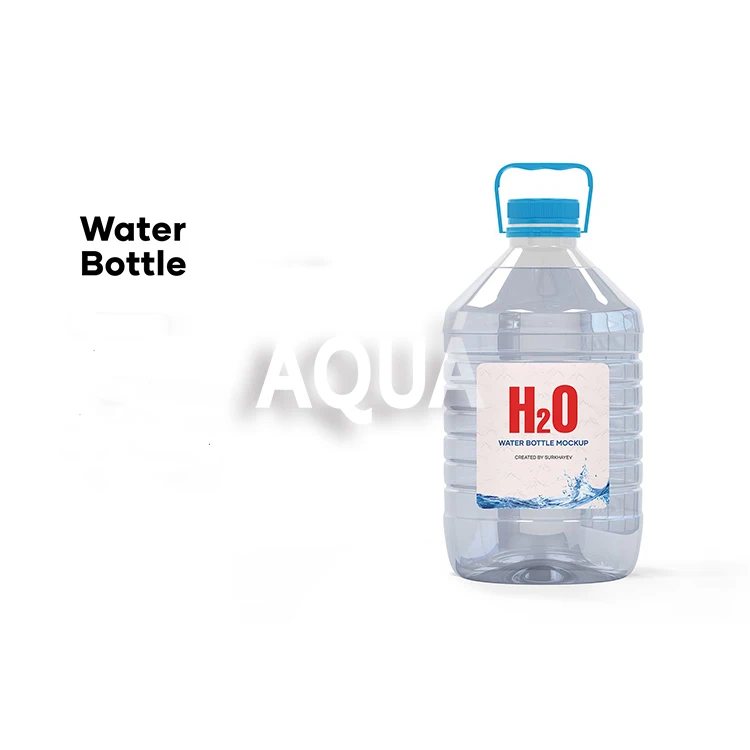 Automatic Pure Water Production Plant 5 liter Bottle / 5L Bottling Water Plant Filling Machine