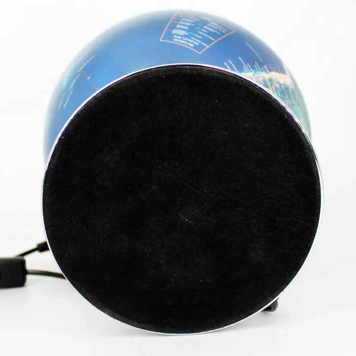 World Globe Mapas De Corcho 2023 Hot Sale Dark Blue Background Color Picture Metal Bracket English Led Light Mova Globe