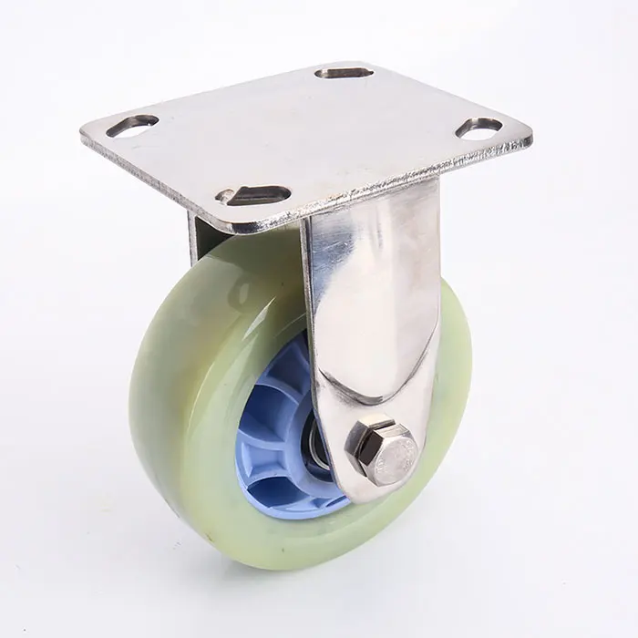 Economy Polyurethane Wheel Stainless Steel Casters Heavy duty