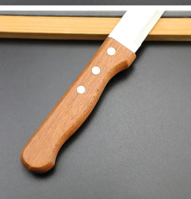 2023  top seller DDP Cooking kitchen tools  stainless steel steak knives wood handle steak knife