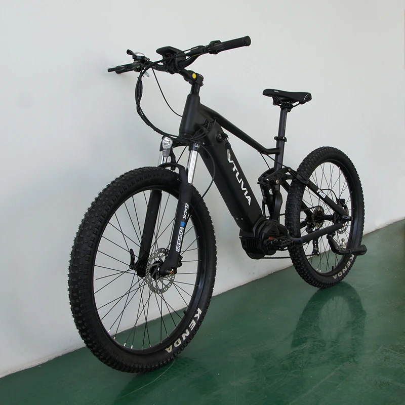2021 Wholesale Bafang Ultra Mid Drive Motor 48V 1000W Electric Mountain Bicycle with Full Suspension