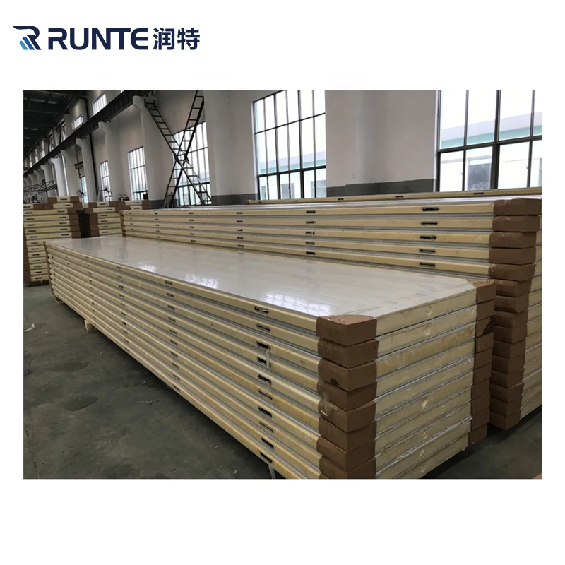 high density polyurethane foam board insulation sandwich panel for cold room