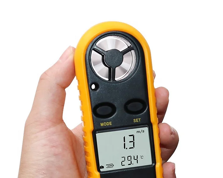 Pocket Mini Anemometer Wind Display Anemometer Digital Anemometer