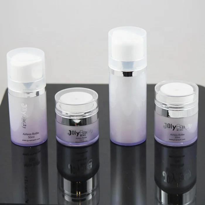 Hot products good quality cosmetic packaging plastic 120ml airless pump bottle