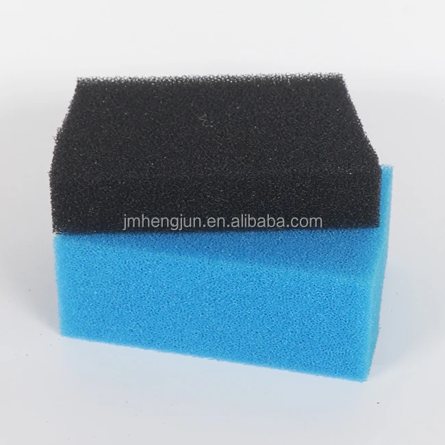 Hengjun Customized Shape 10-60  PPI Open Cell Filter Foam Reticulated Sponge For Aquarium