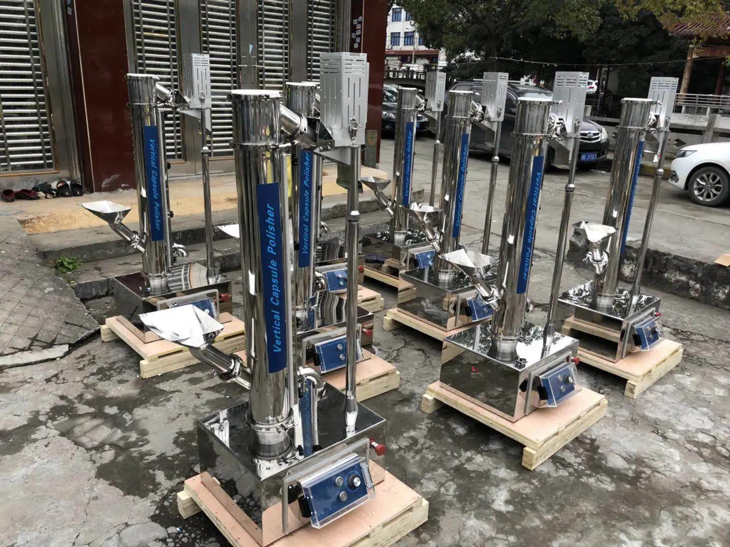 Vertical capsule polisher automatic capsule polishing machine capsule polisher with sorting