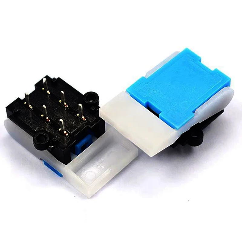 Long handle fork spring take-up telephone door bell inching reset micro switch