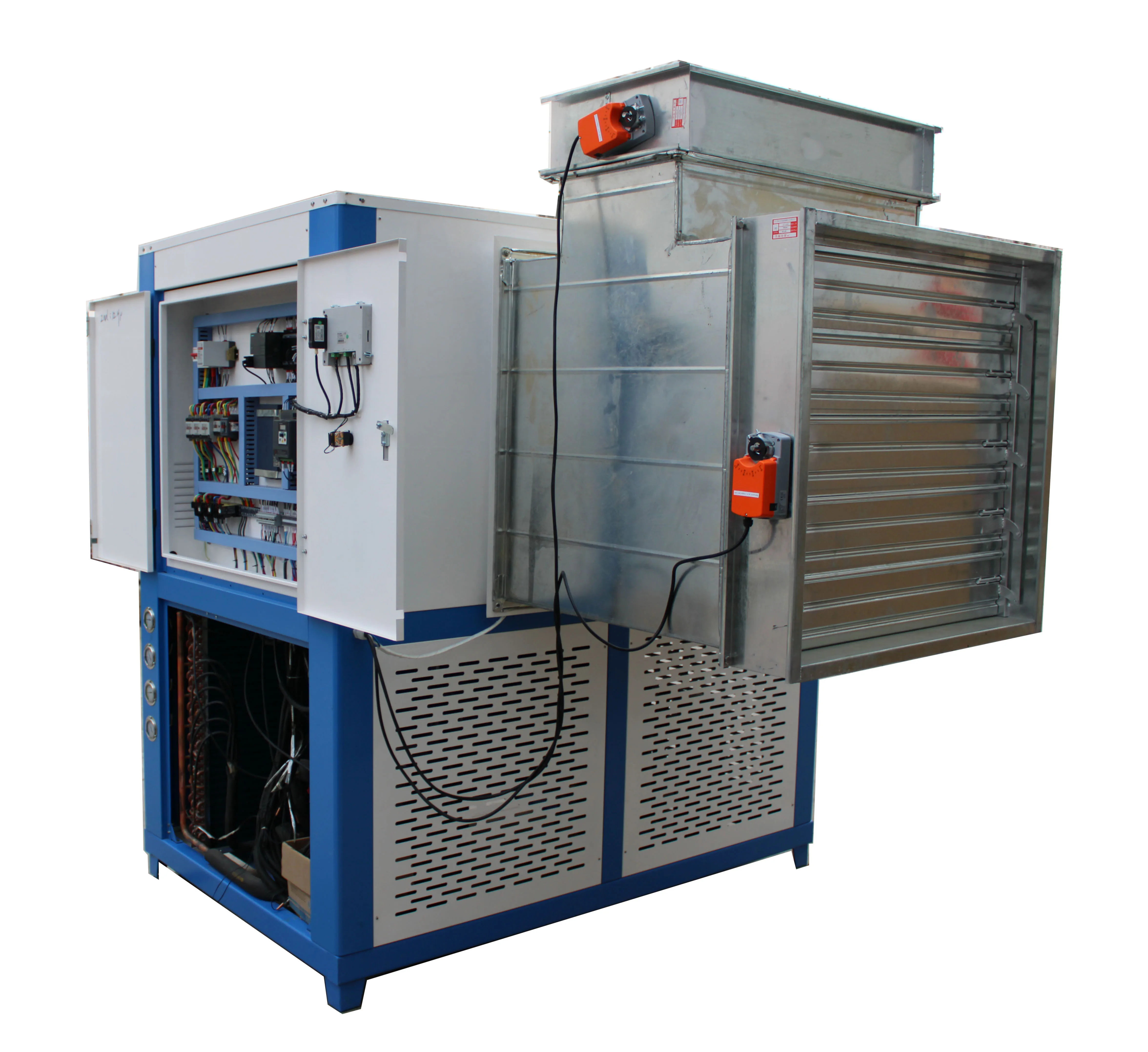 mushroom climate control system for mushroom greenhouse