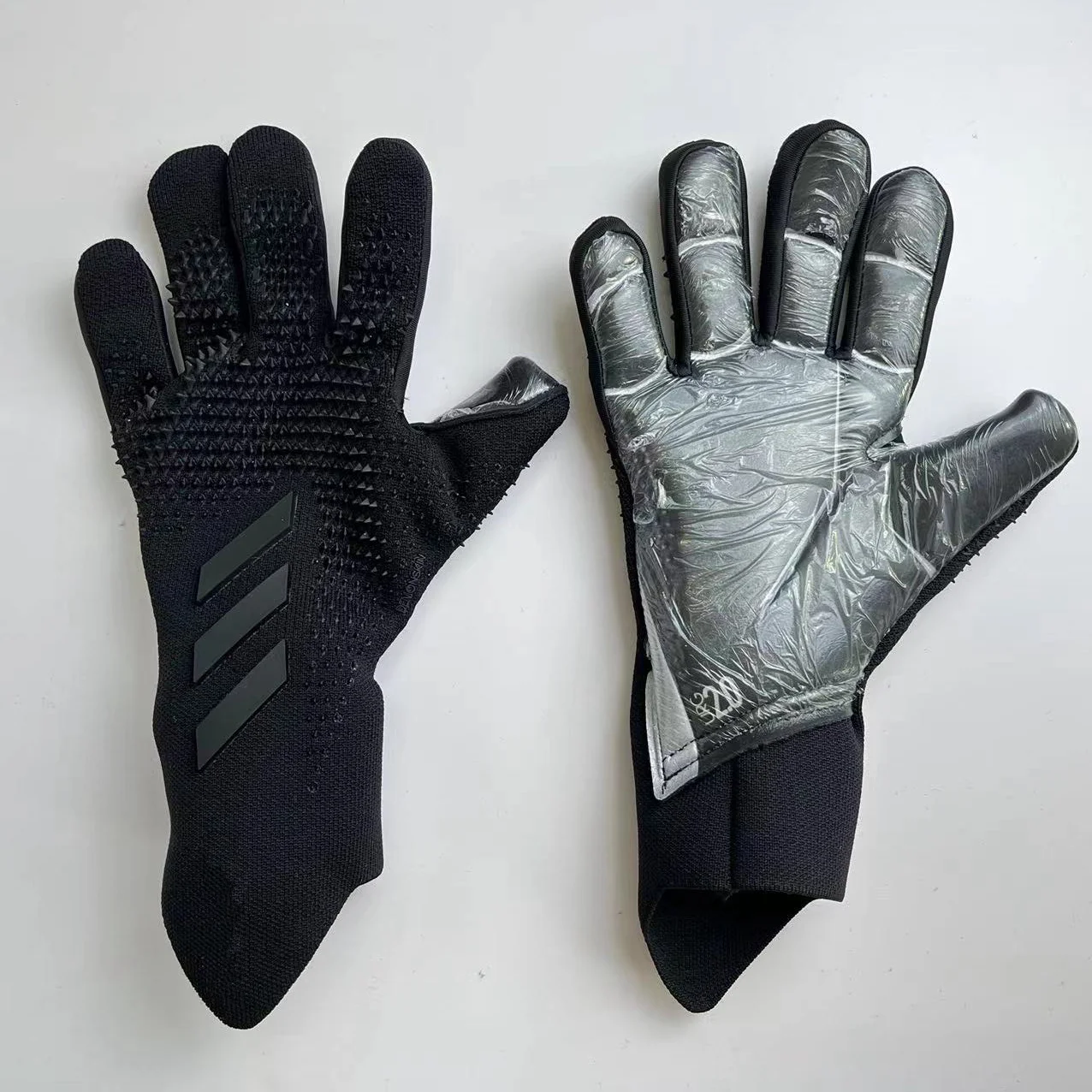 GLBZ009 Wholesale Football Gloves Professional Latex Training Goalkeeper Gloves Kids Adult Universal Goalkeeper Gloves